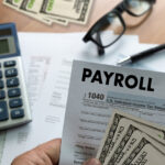 Payroll items on desk