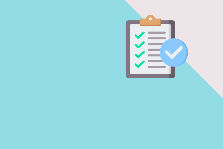 Article checklist concept