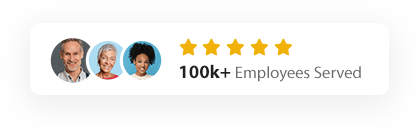 Over 100 thousand employees served