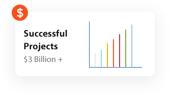 Over $3 Billion in successful projects